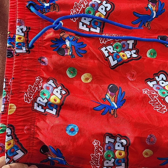 Men's novelty bathingsuit, Froot Loops, sz XL, NWT - Picture 2 of 12